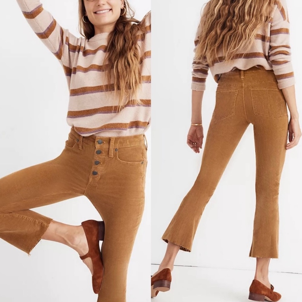 Cali Demi-Boot Jeans in Corduroy